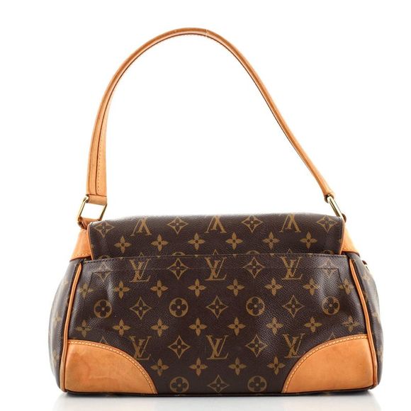 Louis Vuitton Beverly Handbag Monogram Canvas MM Brown - Picture 3 of 10